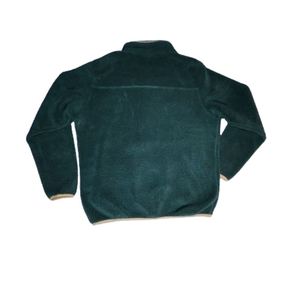 Columbia Rugged Ridge Sherpa Fleece Size Large Forest Green Hiking Travel Jacket - Picture 5 of 6